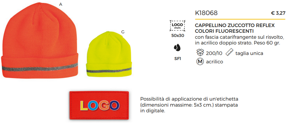 Cappellini fluorescenti