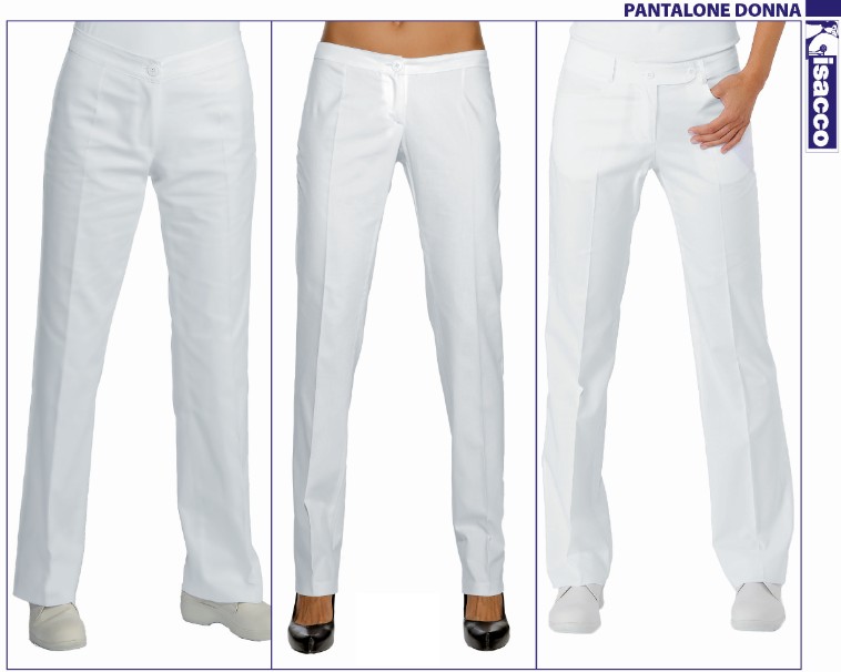 Pantaloni da lavoro bianchi hotsell