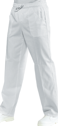 Pantalone da lavoro bianco 