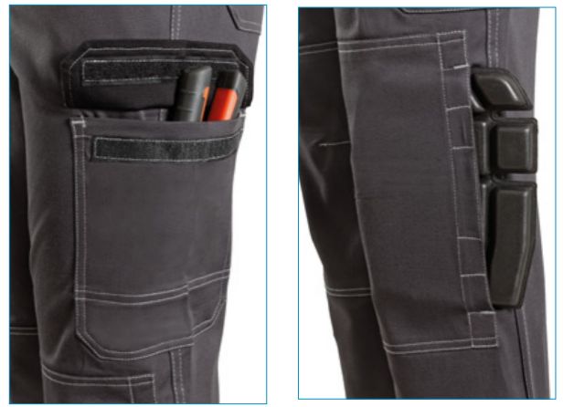 Pantaloni da lavoro multi tasche chiusura velcro Pantaloni da lavoro tasche chiusura velcro