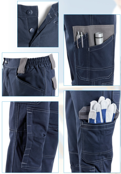 Pantaloni da lavoro multi tasca cotone pesante Pantaloni da lavoro cotone pesante