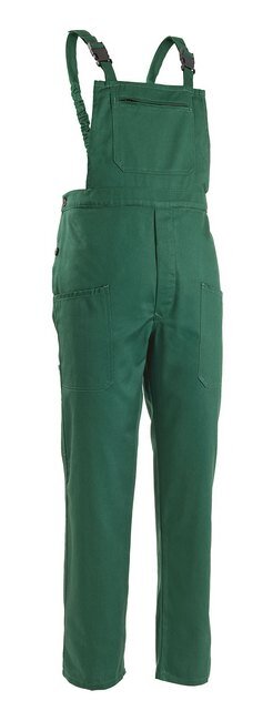 Salopette e pettorine da lavoro verdi cot.100% Salopette indicate nel lavoro con il verde in agricoltura