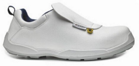 ZINCO - CALZATURE HYGIENE CON PUNTALE PROTETTIVO SCARPA BIANCA ANTINFORTUNISTICA - BOB