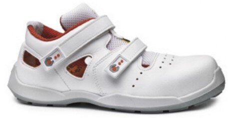 ZINCO - CALZATURE HYGIENE CON PUNTALE PROTETTIVO SCARPA BIANCA ANTINFORTUNISTICA - SKI