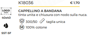 bandane pubblicitarie adatte a stampa e ricamo