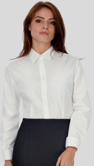camicia donna da lavoro Popeline