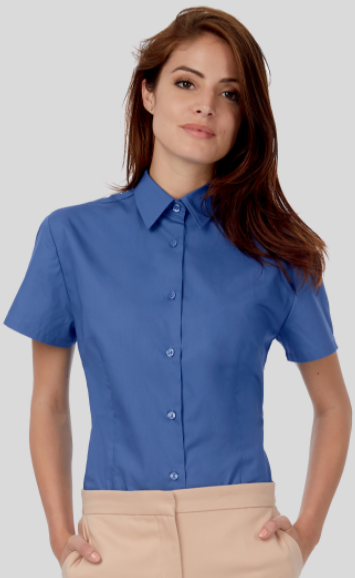 camicia donna da lavoro Popeline