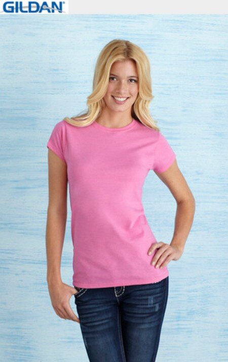 T-shirt neutre donna girocollo