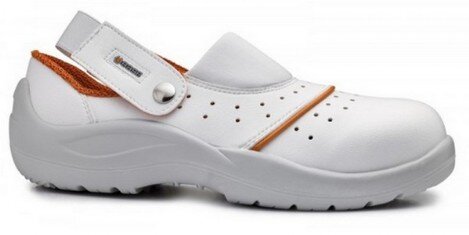ZINCO - CALZATURE HYGIENE CON PUNTALE PROTETTIVO SCARPA BIANCA ANTINFORTUNISTICA - OSMIO