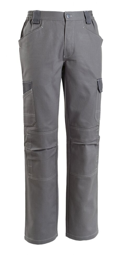 Pantalone grigio multi tasca per stagioni intermedie
