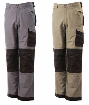 Pantaloni da lavoro multitasche in canvas e cordura Pantaloni da lavoro resistenti per marmisti e piastrellisti