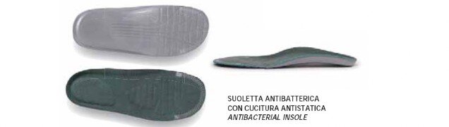 Suolette Antibacterial per zoccoli per industria alimentare